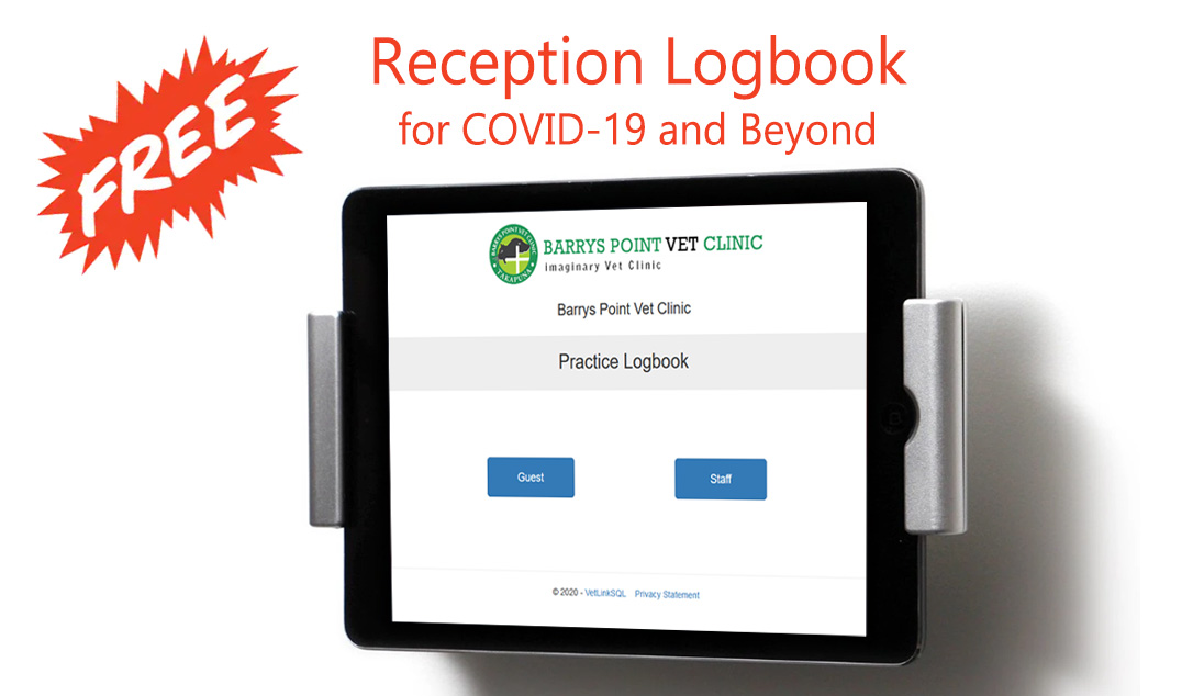 Free Reception Logbook for COVID-19 and Beyond