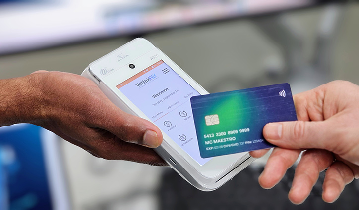 Tap and Go using VetlinkPAY